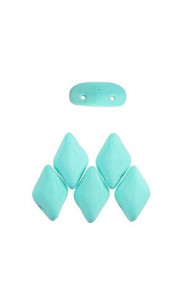 Matubo GemDuo Beads 8x5mm Bondeli - Matt mint